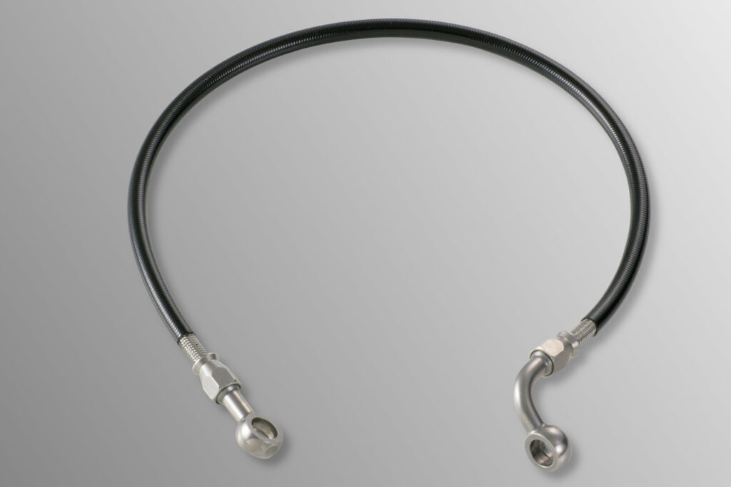 ブレーキホース_黒_Brake_Hose_Black
